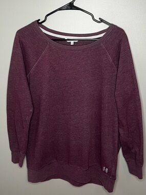 Victoria Secret Maroon Crewneck Sweatshirt Small